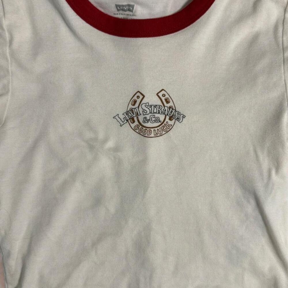 Vintage levis strauss ringer tee - Picture 2 of 4